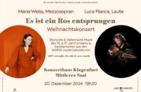 Konzertempfehlung: Maria Weiss & Luca Pianca